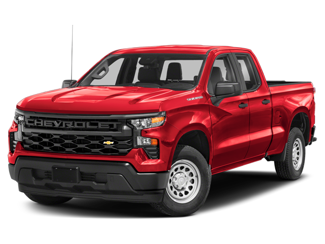a red 2025 chevrolet silverado 1500