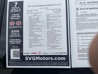 2022 Chevrolet Equinox LT