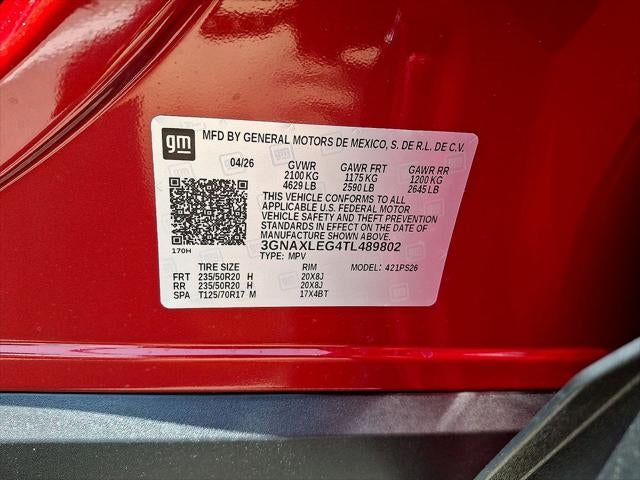 2026 Chevrolet Equinox RS