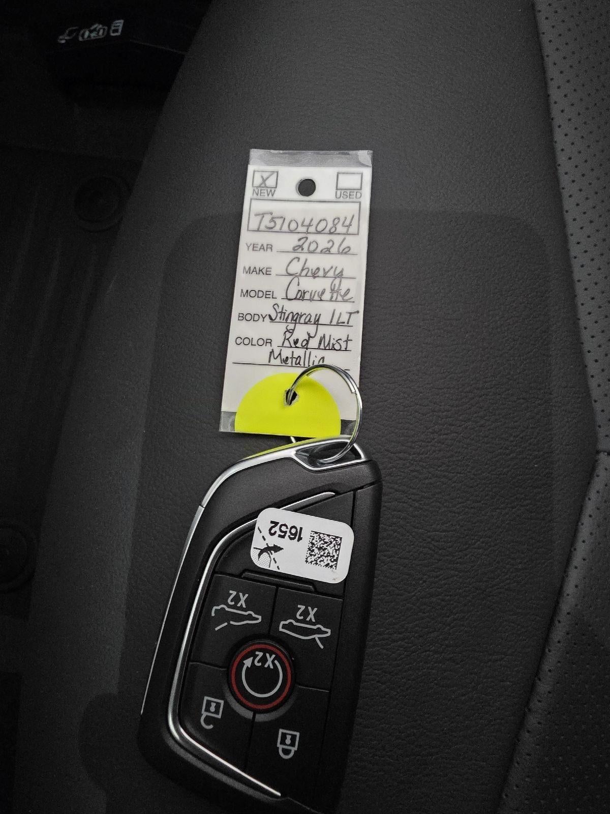 2026 Chevrolet Corvette Stingray 1LT