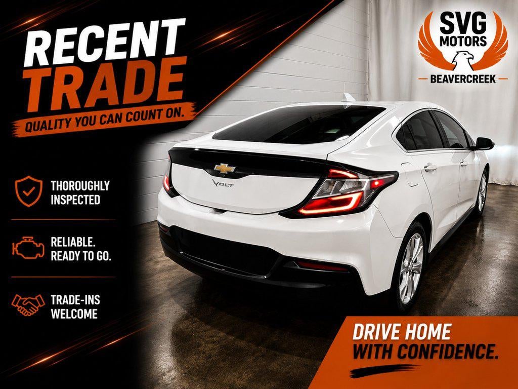 Used 2017 Chevrolet Volt Premier with VIN 1G1RB6S57HU107637 for sale in Washington Court House, OH