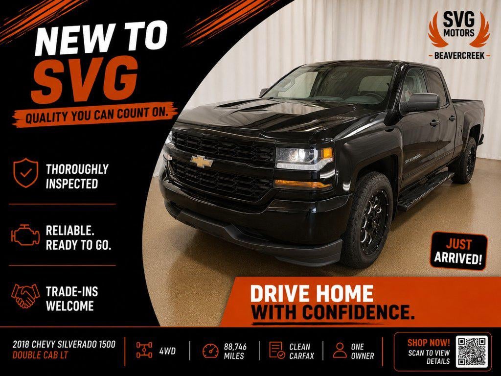 2016 Chevrolet Silverado 1500 '4WD Double Cab 143.5'' Custom'