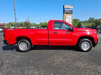 2019 Chevrolet Silverado 1500 '4WD Reg Cab 140'' Work Truck'