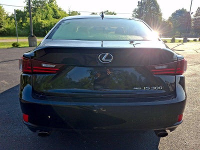 2016 Lexus Is 300 4dr Sdn AWD