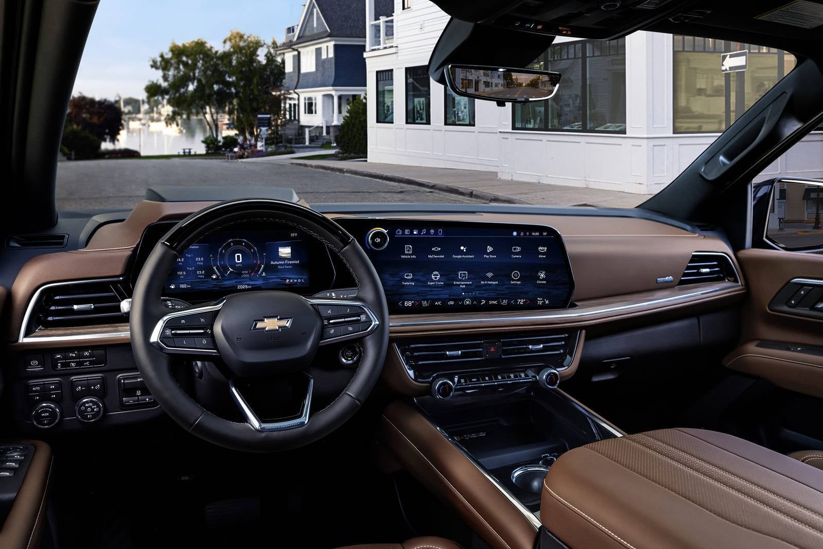 Technology and Safety of a suburban.