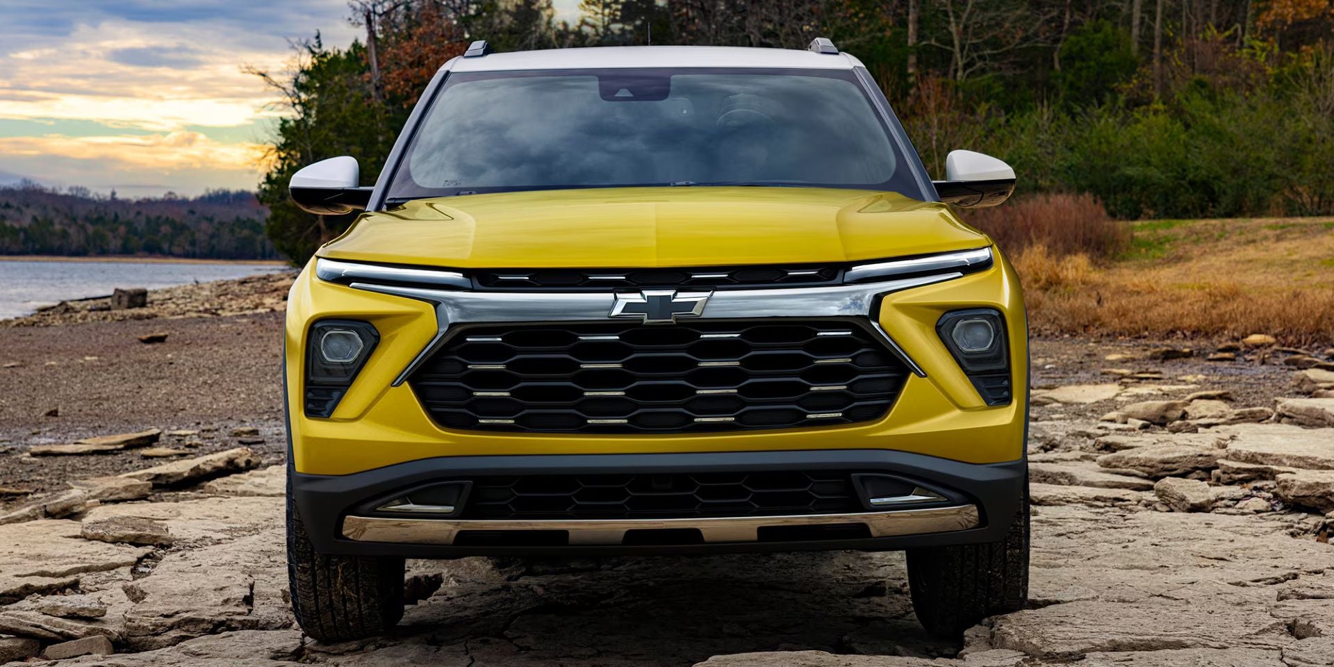 The front end of a trailblazer.
