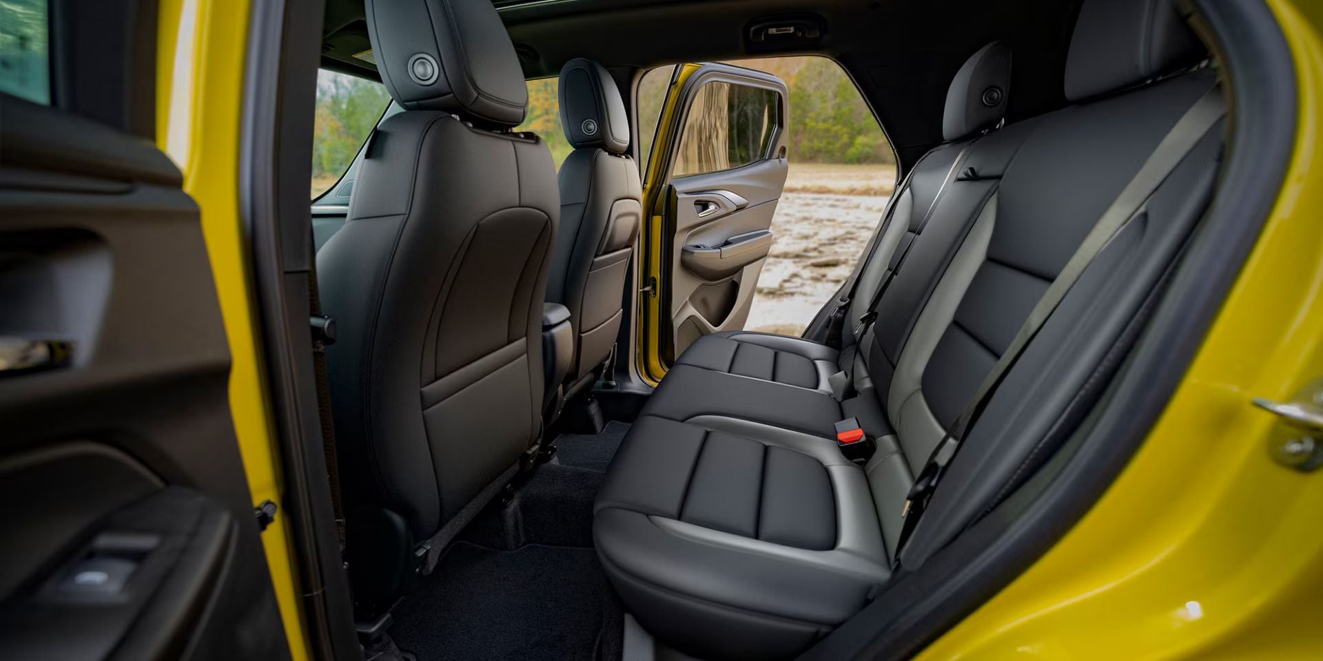 Interior Comfort of a trailblazer.