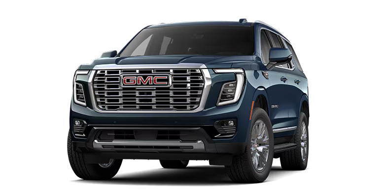 The 2025 GMC Yukon Denali trim.