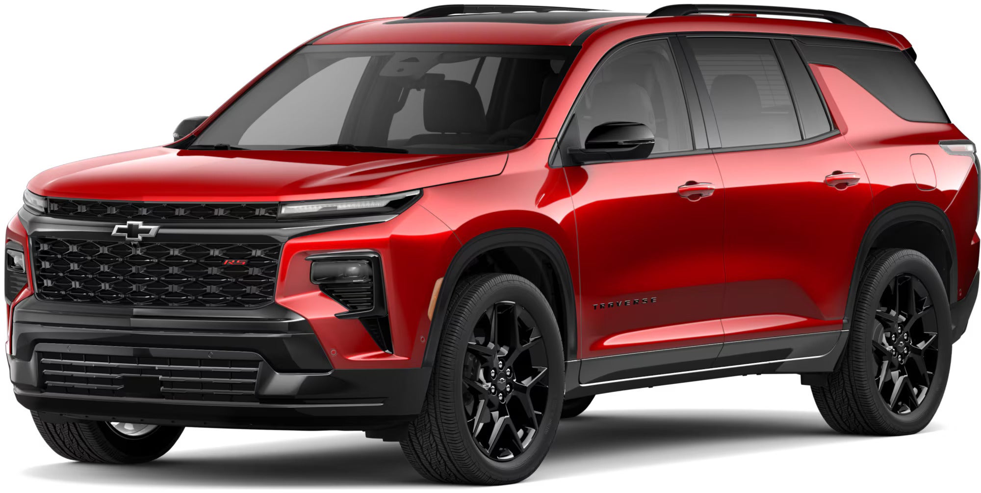 The 2025 chevrolet traverse rs trim.
