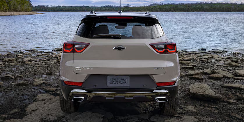 The back end of a trailblazer.