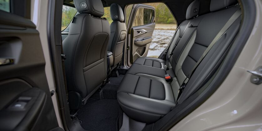 Interior of a trailblazer.